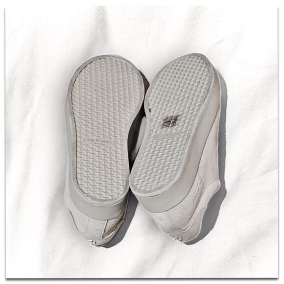 Rag & Bone RB1 Low Top Suede Sneaker - Picture 12 of 16